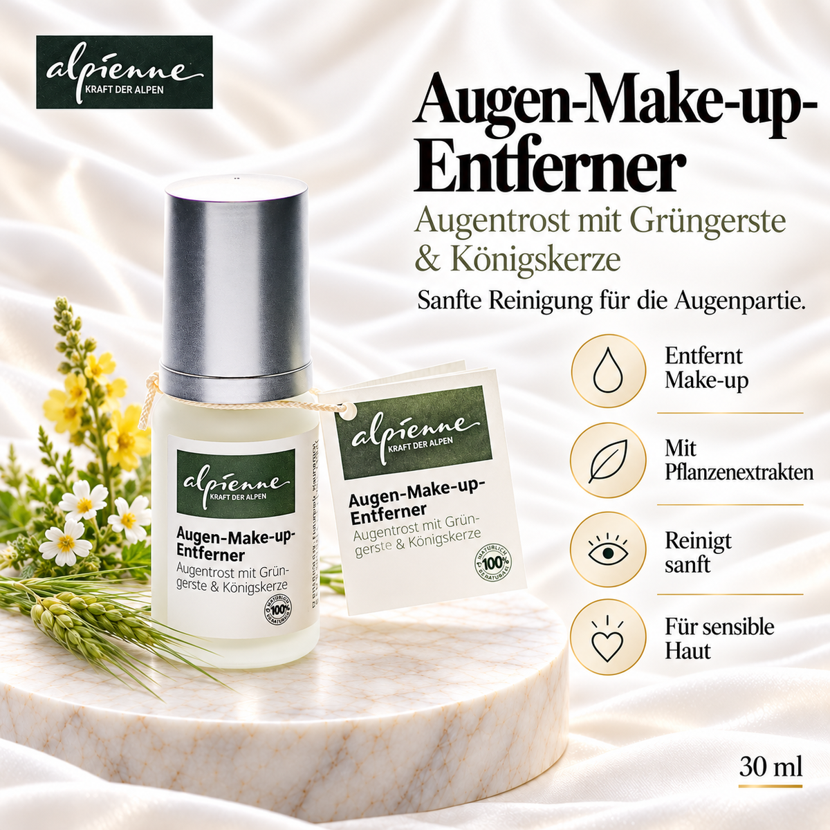 Alpienne Augen-Make-up-Entferner