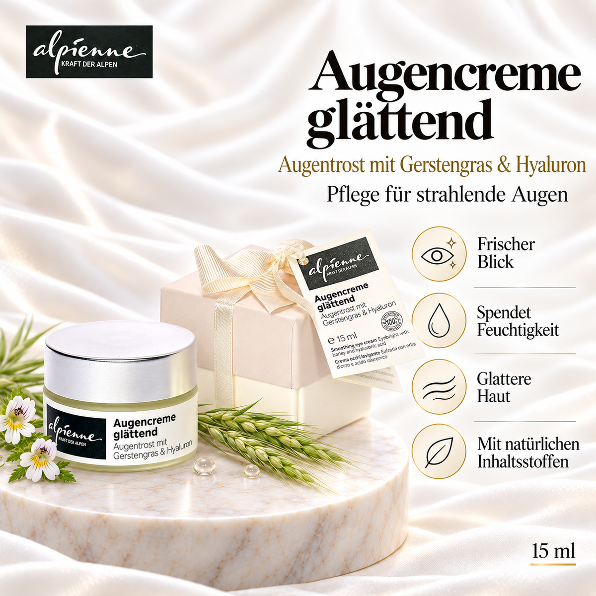 Alpienne Augencreme glättend