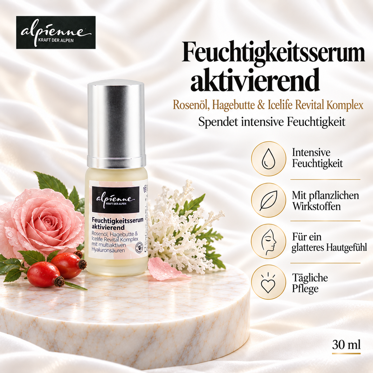 Alpienne Feuchtigkeitsserum aktivierend