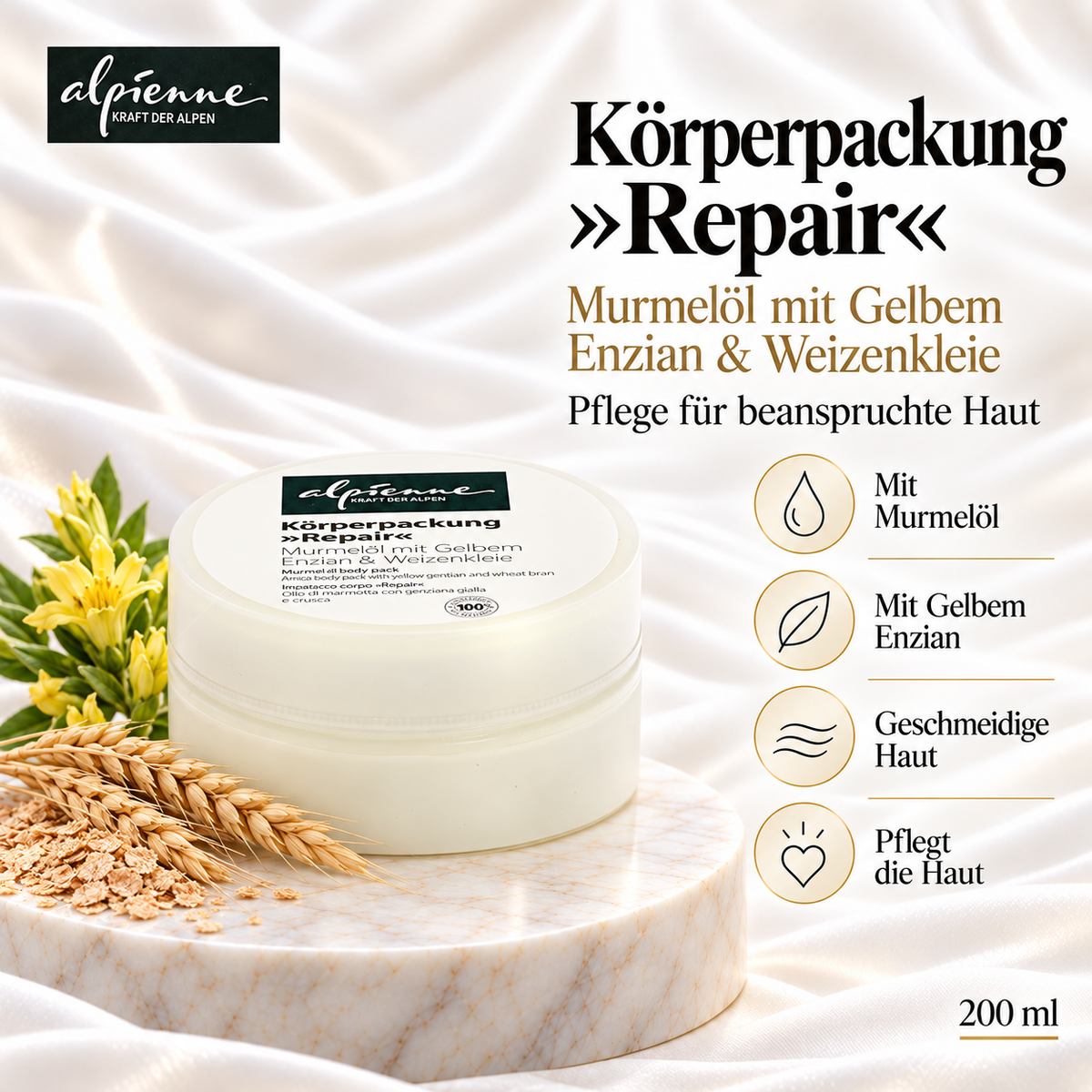 Alpienne Körperpackung Repair