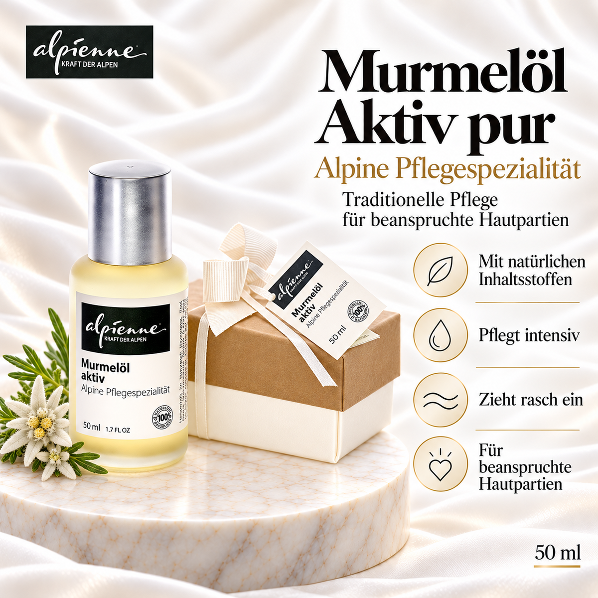 Alpienne Murmelöl "Aktiv pur"