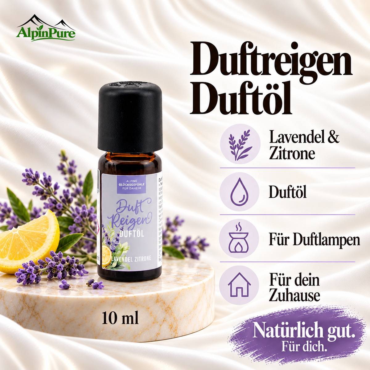 Alpine Duftreigen Duftöl Lavendel-Zitrone