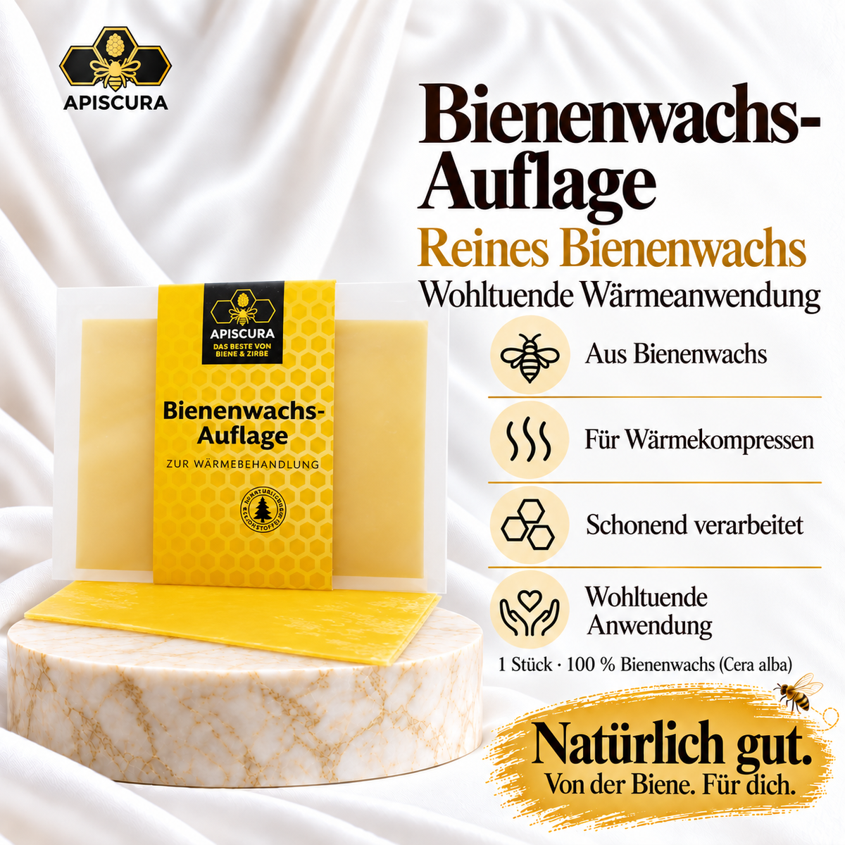 Alpine Bienenwachs Auflage