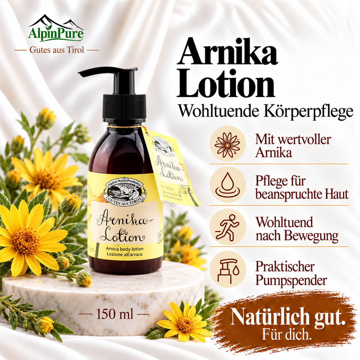 Alpine Tiroler Arnika Lotion