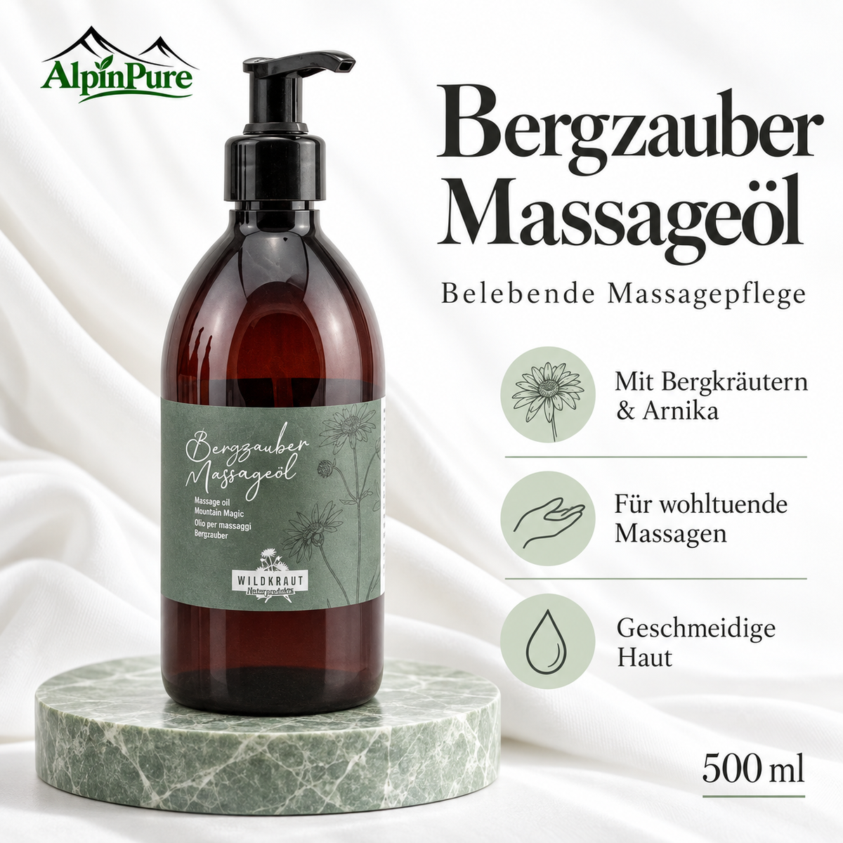 AlpinPure – Bergzauber Massageöl
