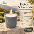 AlpinPur "Beton" – Schmelzlicht - Wachsfresser - Kerzenfresser