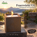 AlpinPur Feuerwürfel XXL – Schmelzlicht - Wachsfresser - Kerzenfresser