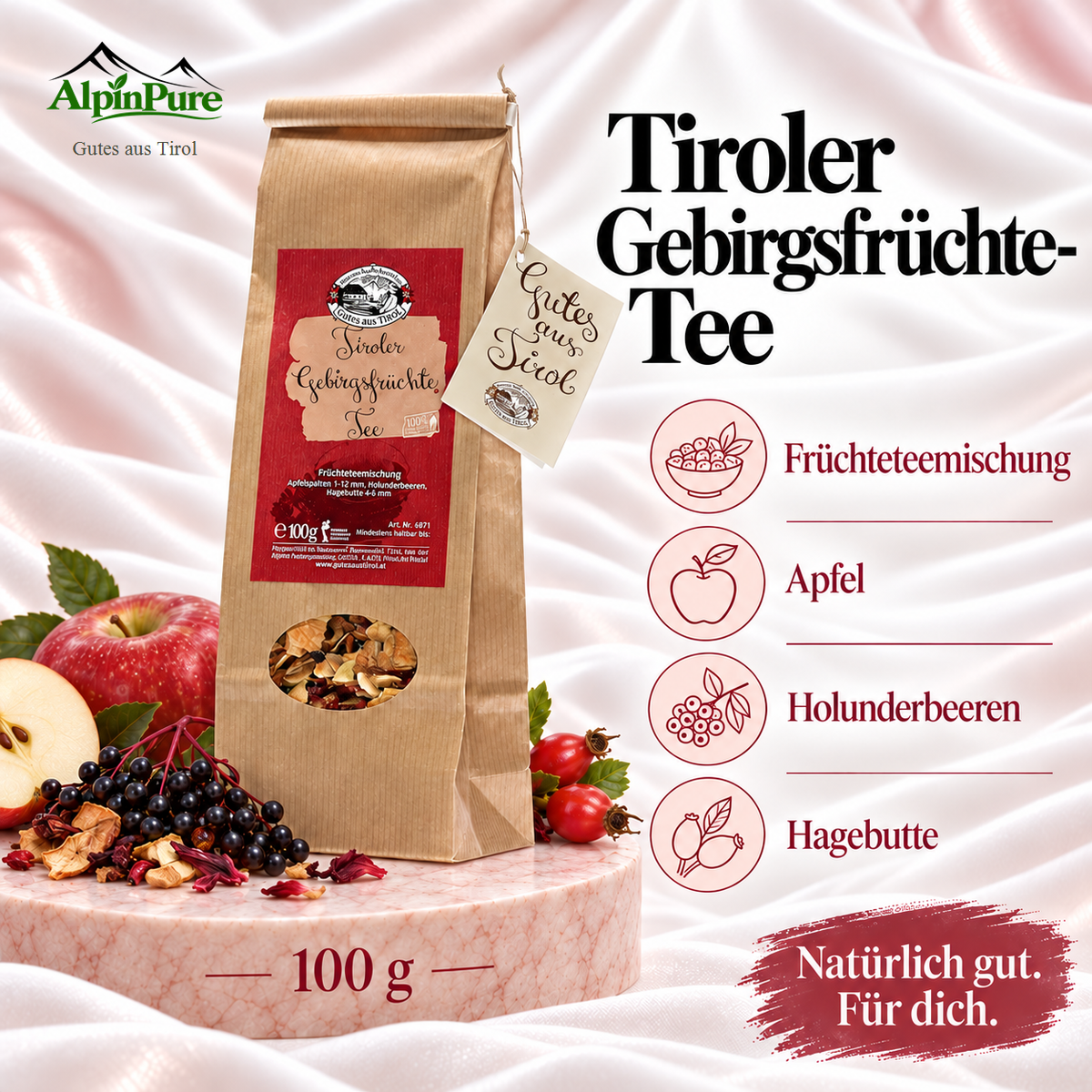 Alpine Gebirgsfrüchte Tee