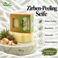Alpine Zirben Peeling Seife - Palmölfrei