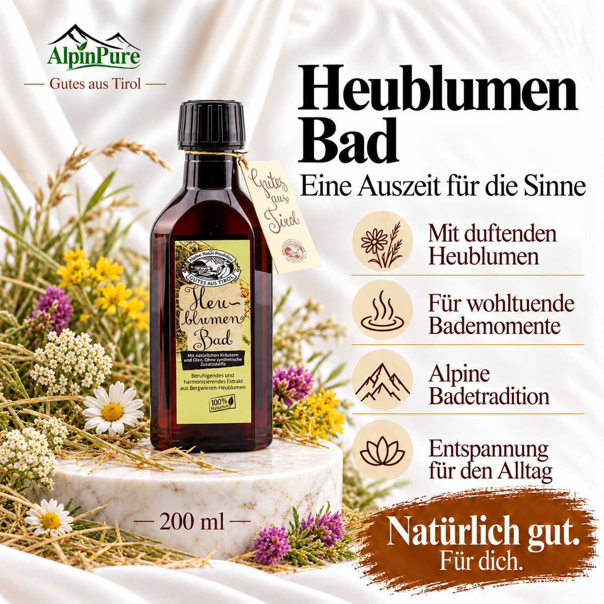 Alpine Tiroler Heublumenbad