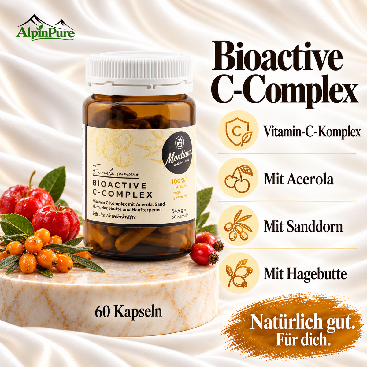Alpine Montiana Bioactive Vitamin C-Complex