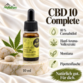 Alpine Hanf Aroma Vollextrakt 10 ml – 10 % CBD