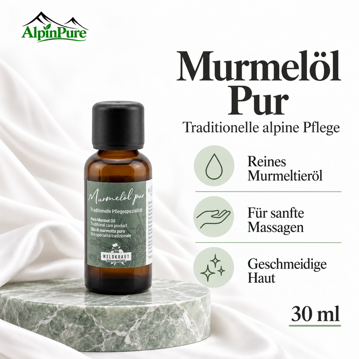 AlpinPure – Murmelöl Pur