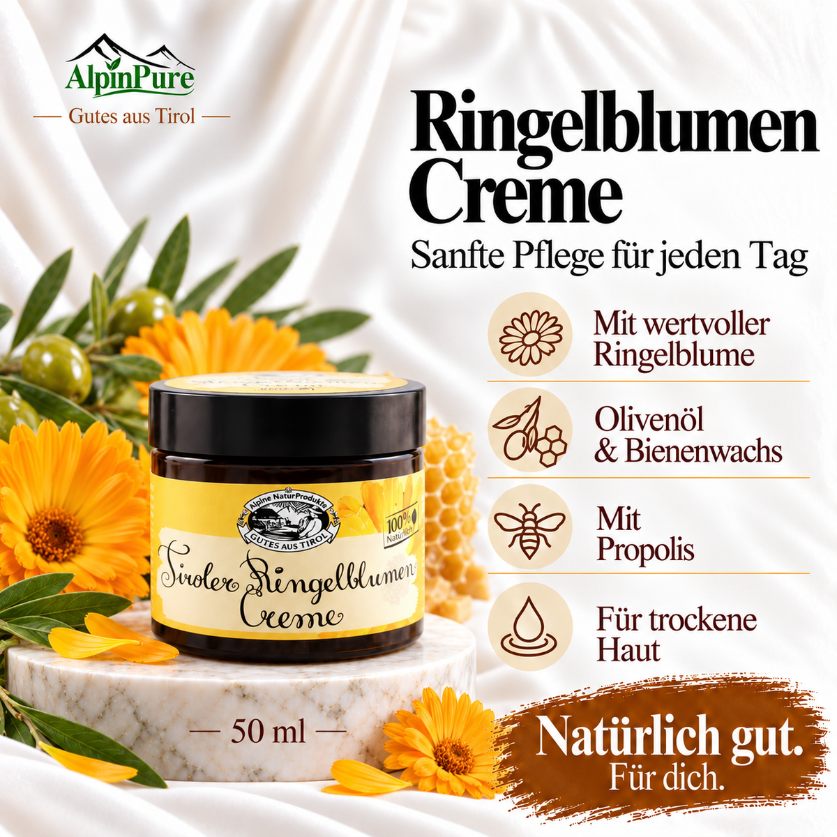 Alpine Tiroler Ringelblumen Creme