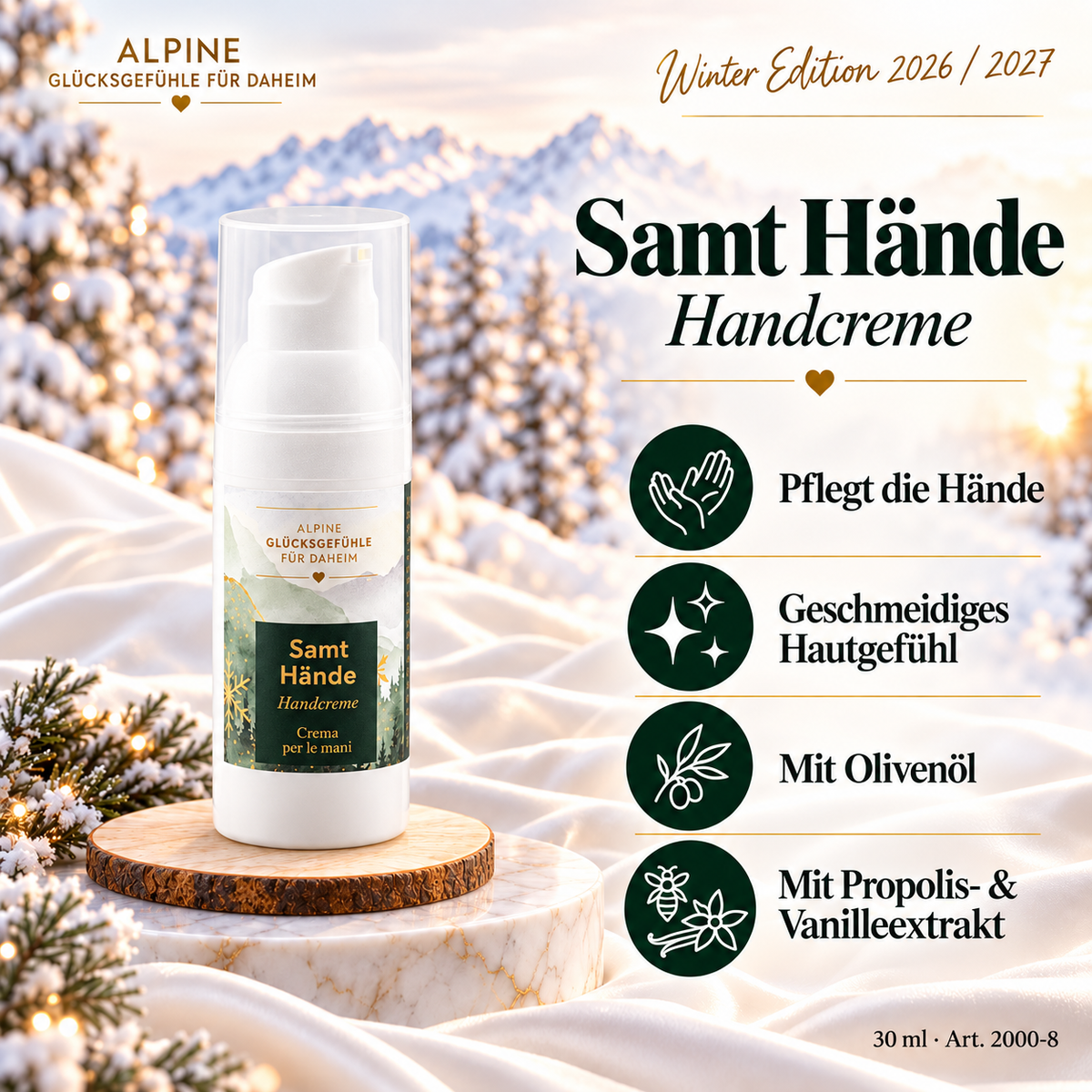 Samt Hände – Handcreme