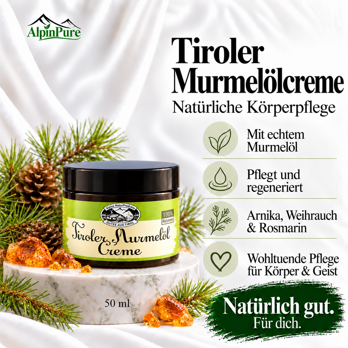 Alpine Tiroler Murmelöl Creme