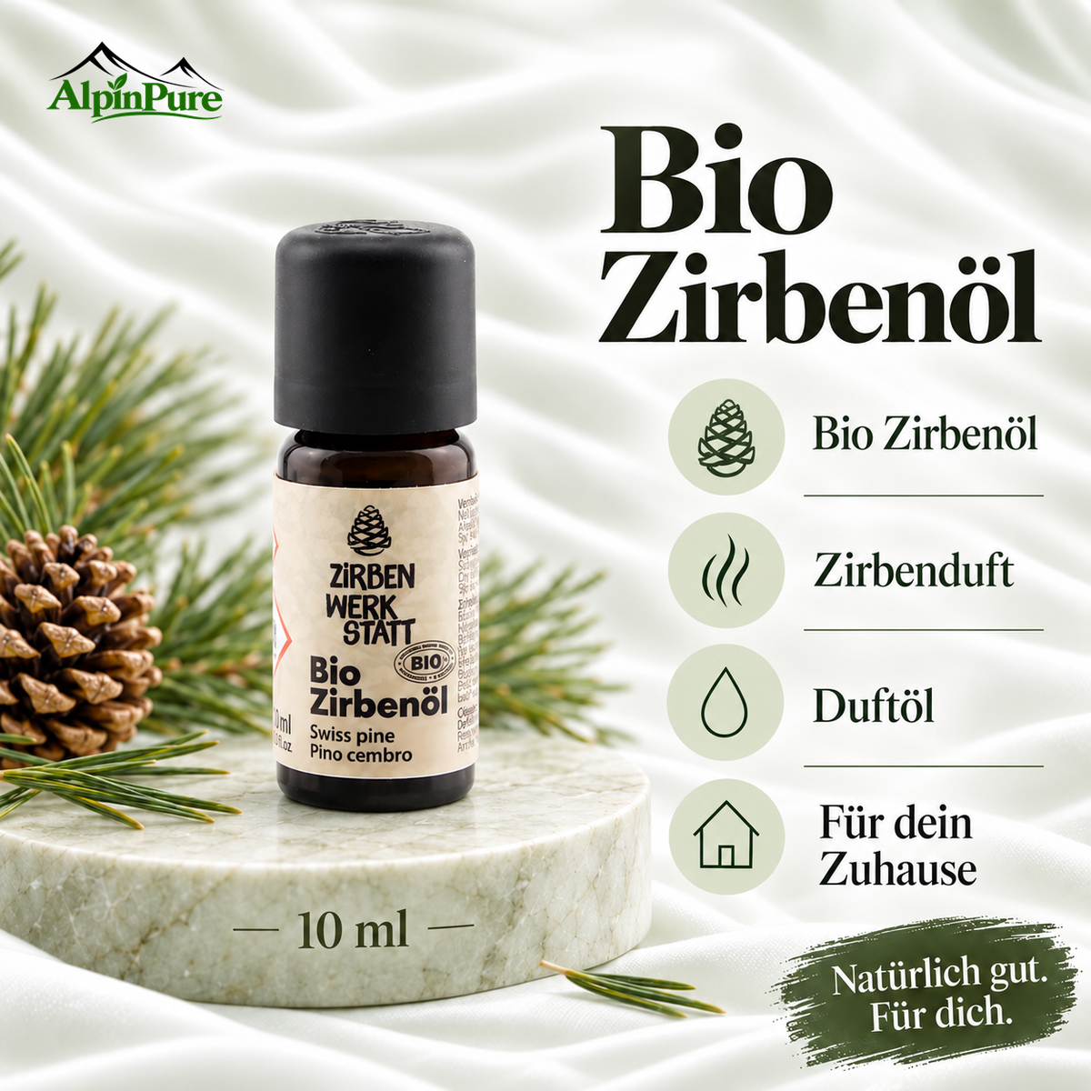 Alpine Zirbenwerkstatt BIO Zirbenöl