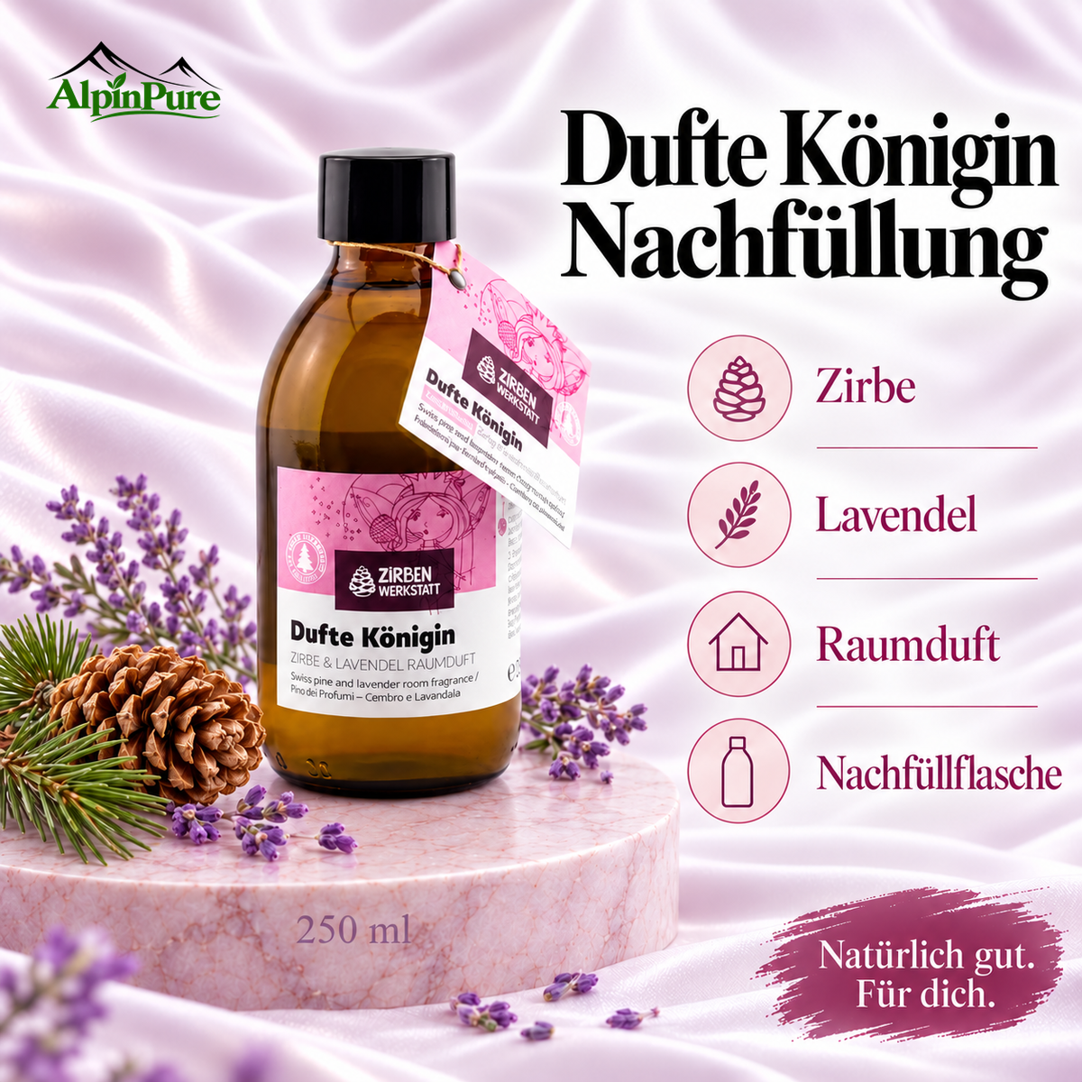Alpine Zirbenwerkstatt Nachfüllung Dufte Königin