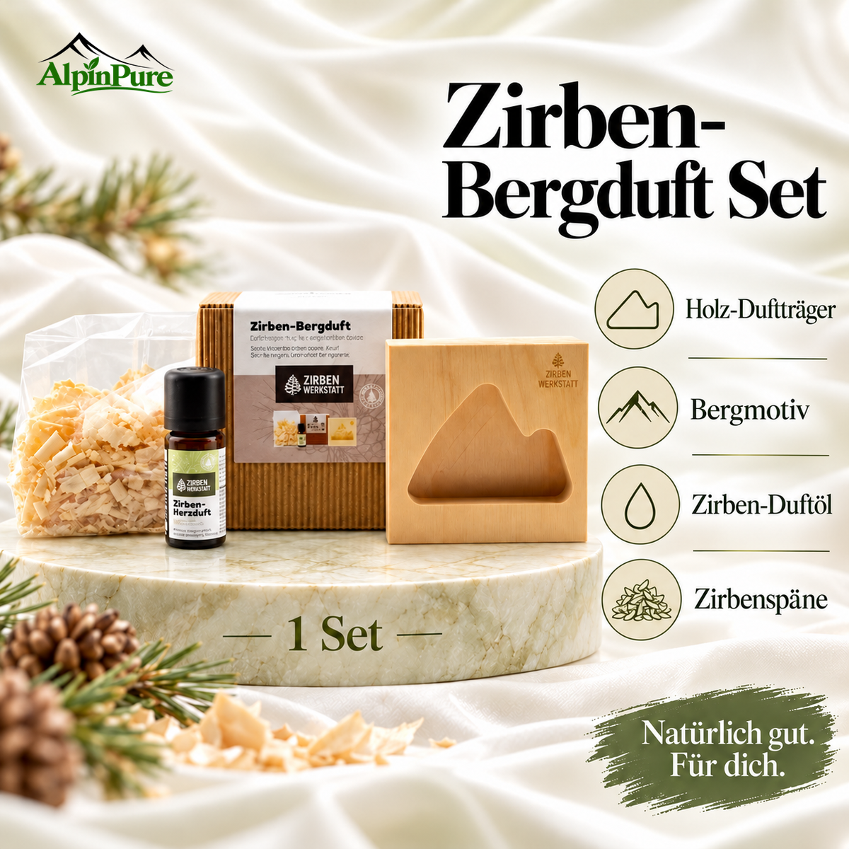 Zirben Bergduft Set