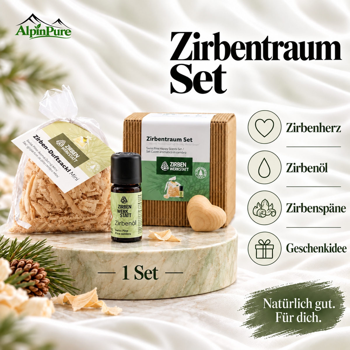 Zirben Traum Set