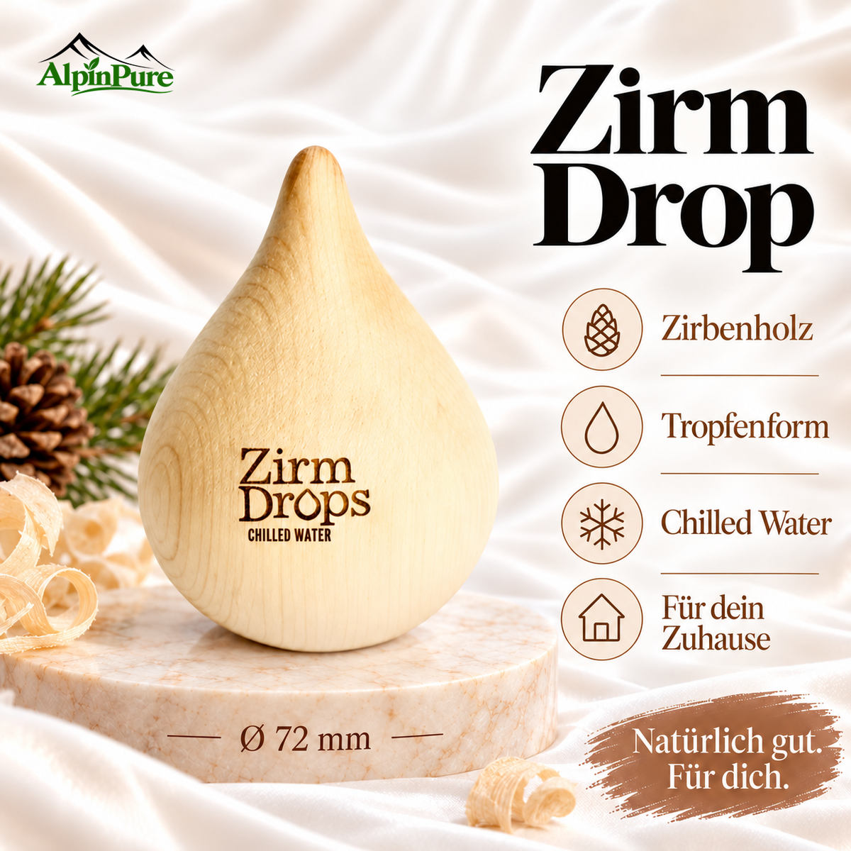 Alpine Zirm Drop 72mm